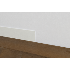 Aluminium strip RAL 9010 – aluminium – 2,5 x 80 mm