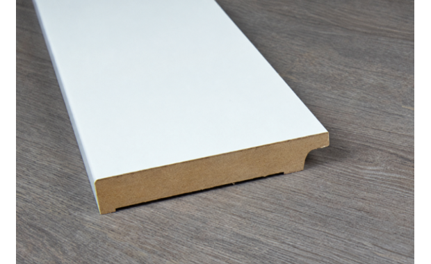 MDF-plinten met folie