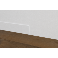 Aluminium strip RAL 9016 – aluminium – 2,5 x 80 mm
