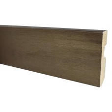 Metal bronze – mdf vochtwerend folie – 14 x 80 mm