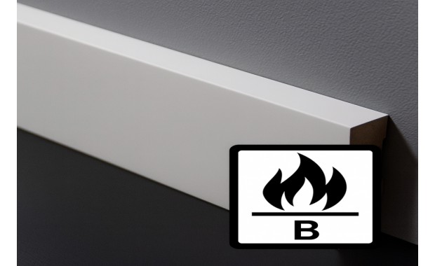 Brandvertragende MDF-plinten