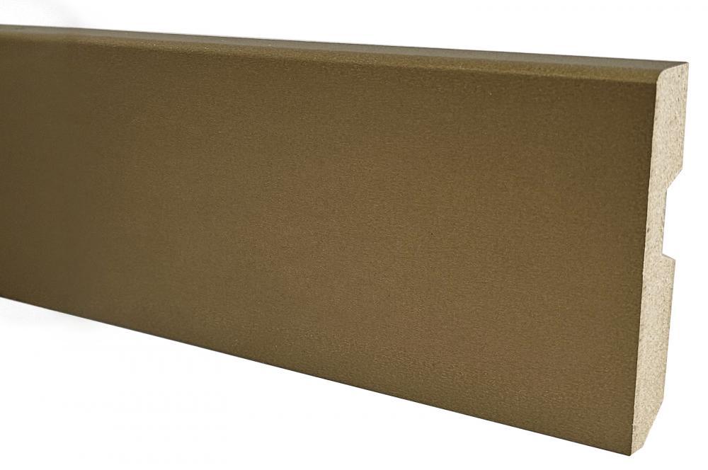 Metal gold – mdf vochtwerend folie – 14 x 80 mm